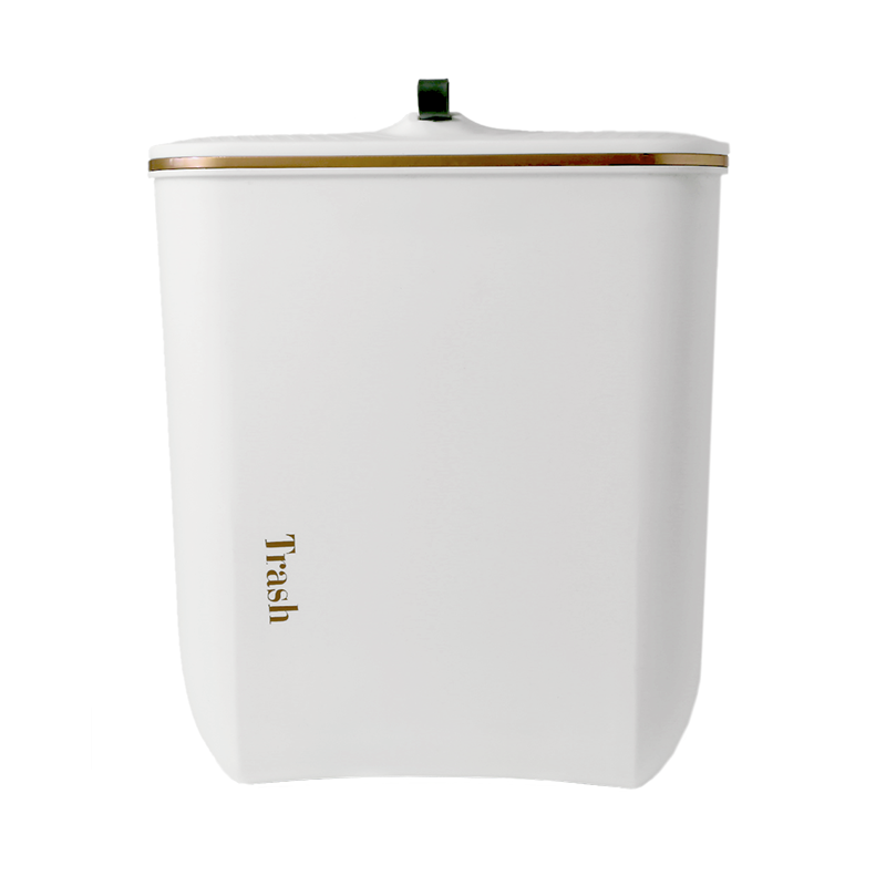 Hanging Waste Bin with Lid - Large