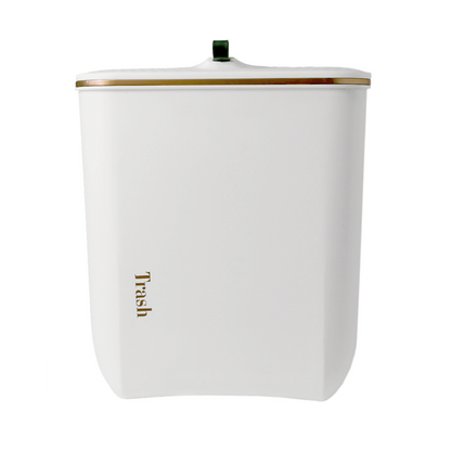 Hanging Waste Bin with Lid - Large